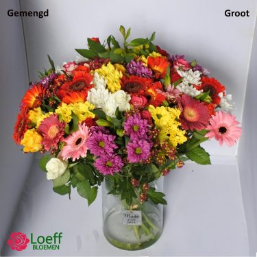 Boeket Gemengd - Groot
