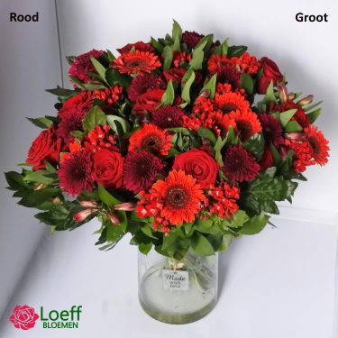 Boeket Rood - Groot