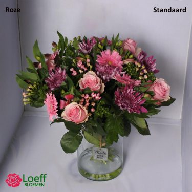 Boeket Roze - Standaard